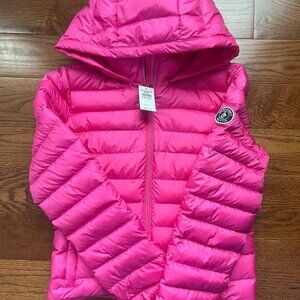 NWT Abercrombie & Fitch Women's Pink Down Winter Coat